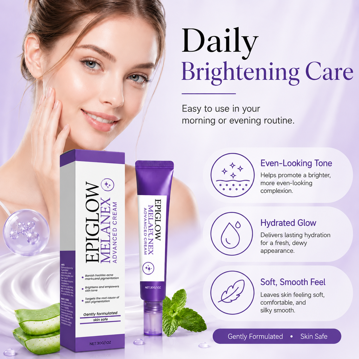 Fade the Look of Freckles & Dark Spots for a Brighter, More Even Glow-HJY