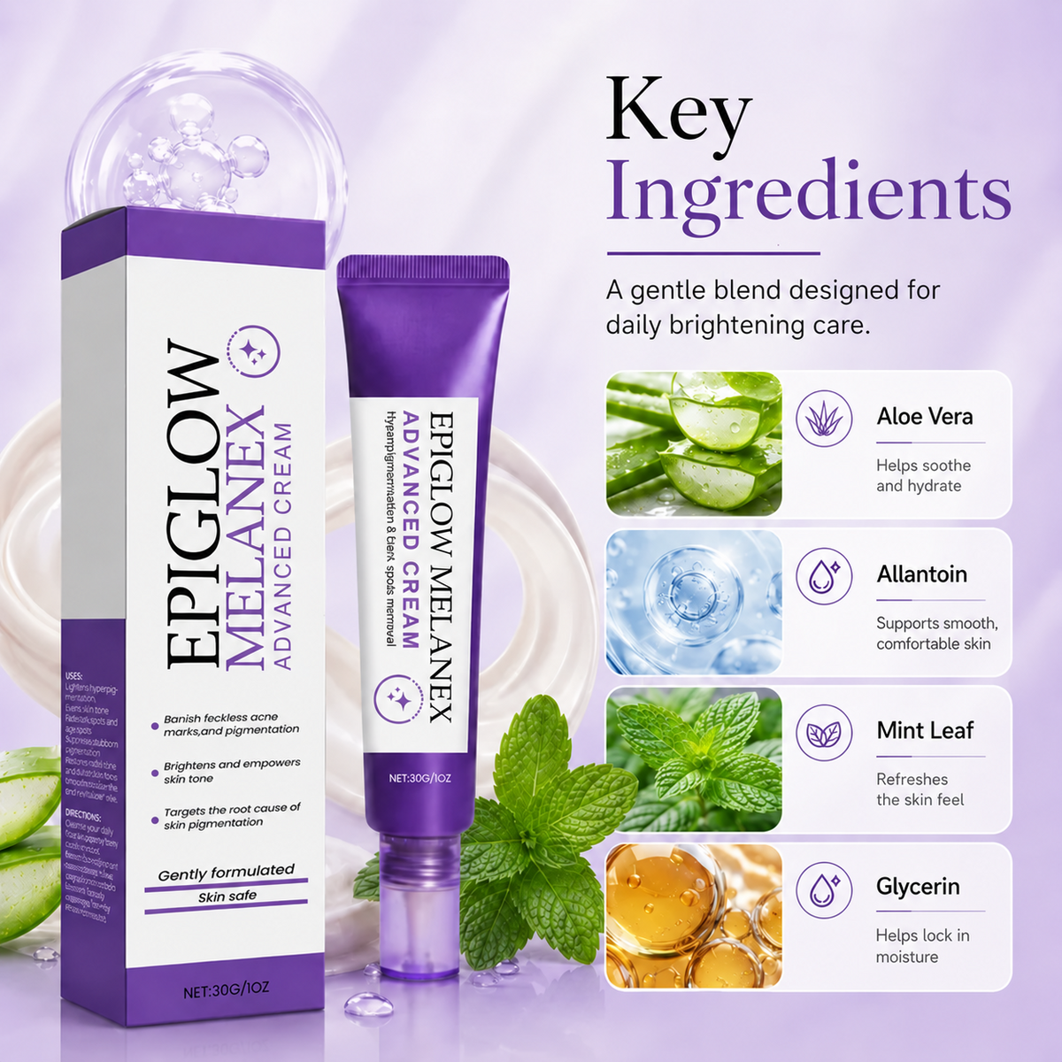 Fade the Look of Freckles & Dark Spots for a Brighter, More Even Glow-HJY