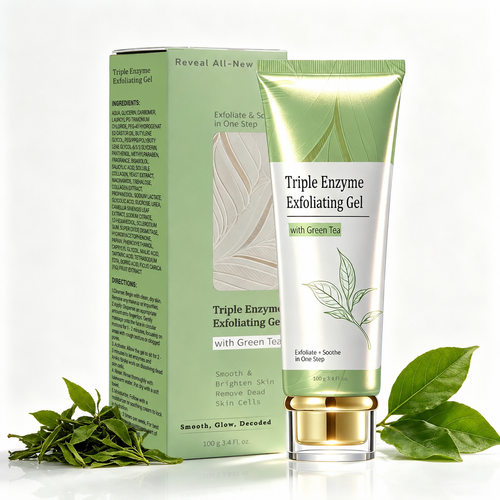 Last Day-Buy 1 Get 1 Free🔥Triple Enzyme Green Tea Exfoliating Aqua Peeling Gel